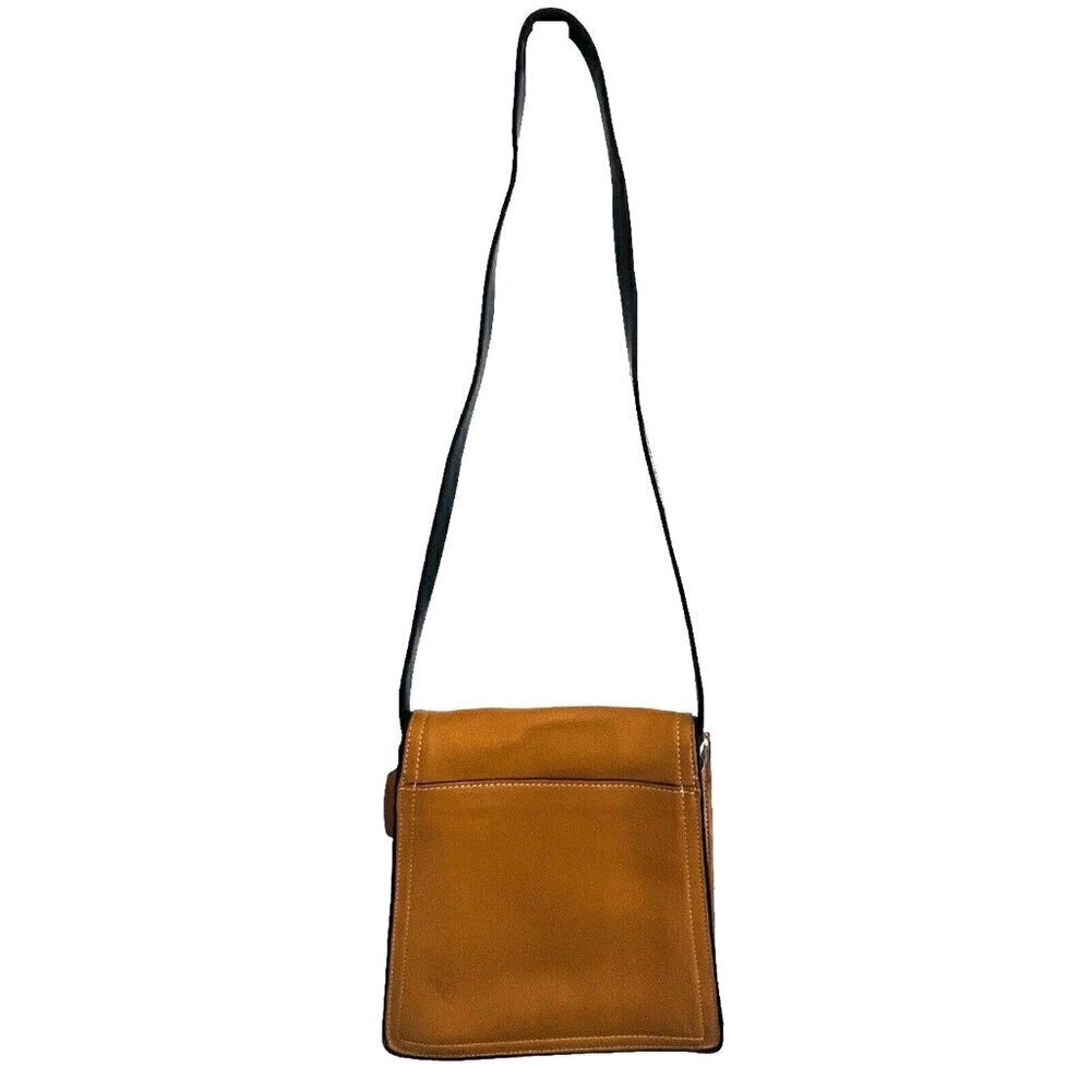 Vintage Coach Monterey Flap Top Leather Crossbody Shoulder Bag Purse - Picture 6 of 16